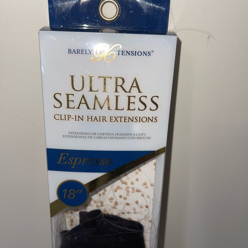 Ultra Seamless Clip-In Hair Extensions - Espresso